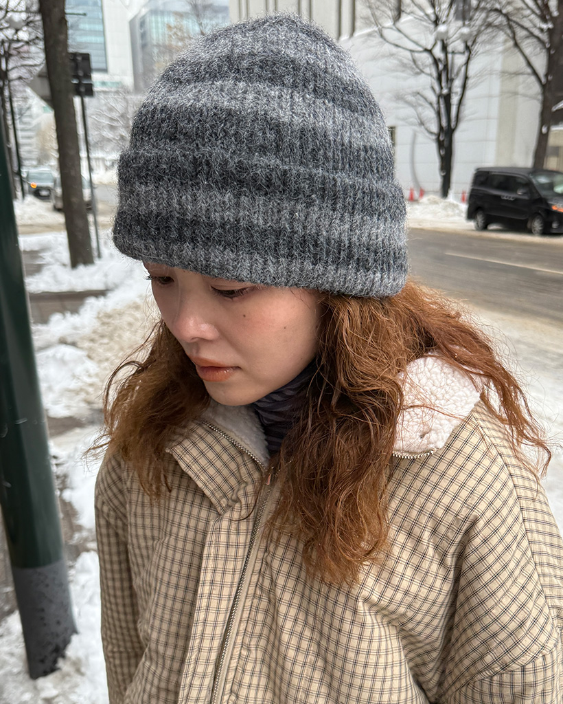 ボーダーニットビーニー