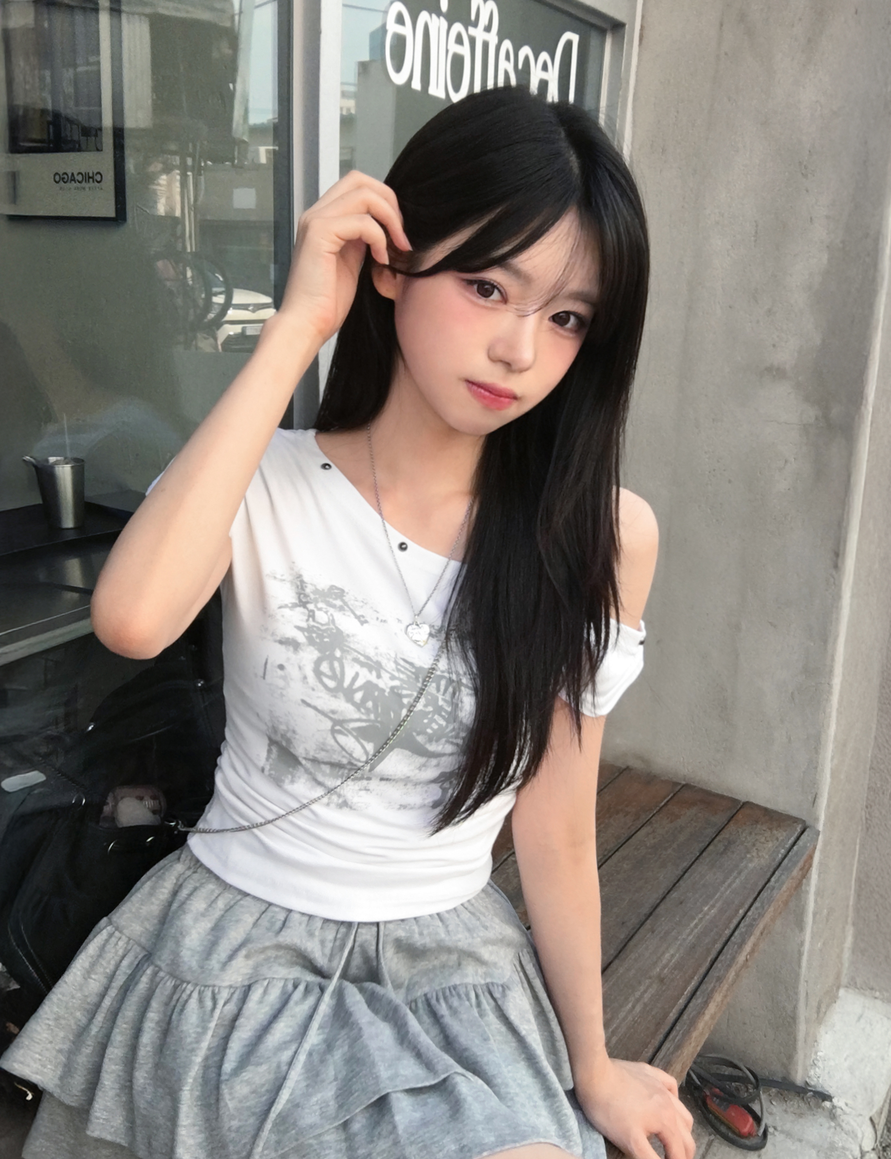 ワンショルダー半袖Tシャツ | ファッション通販サイト NUGU