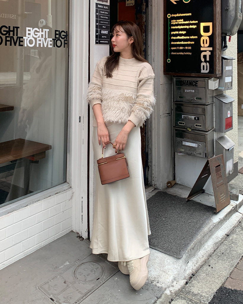 極美品✨香里奈さん着用モデル　UN3D.　レイヤードロングコート　カーキ　M レイヤードコート ロング コート レディース ナノアット NaNo