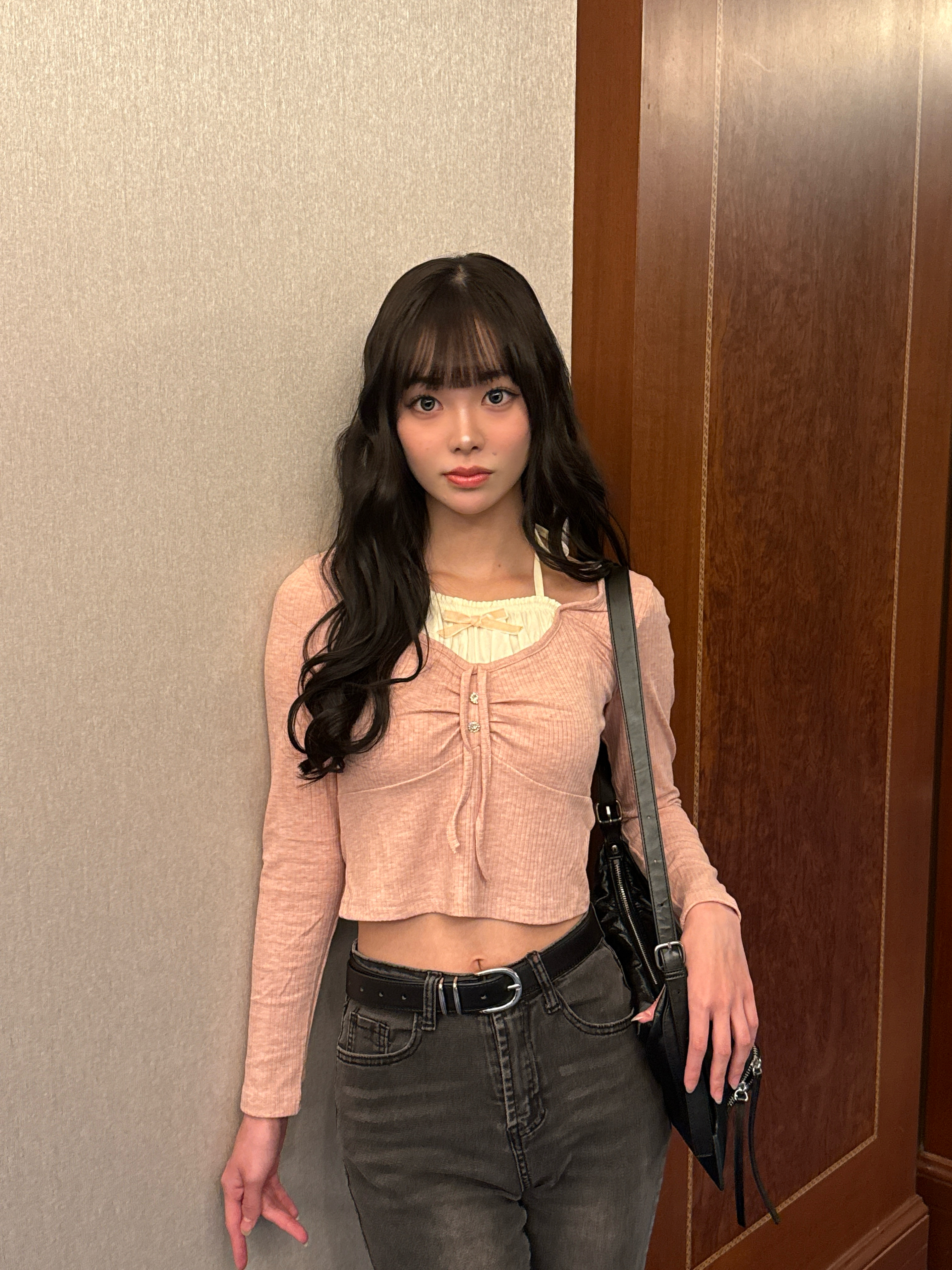 フェイクツーギャザーバレエシャツ