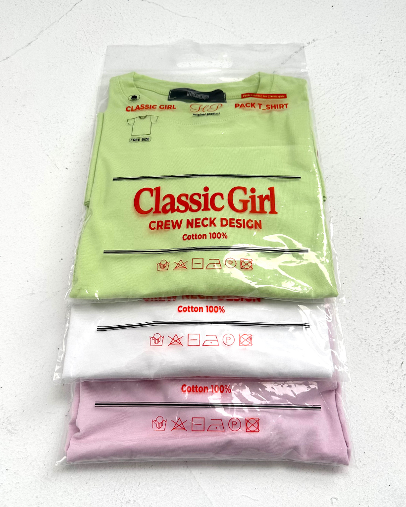 (ORIGINAL) ブロックロゴベーシックハーフTシャツ