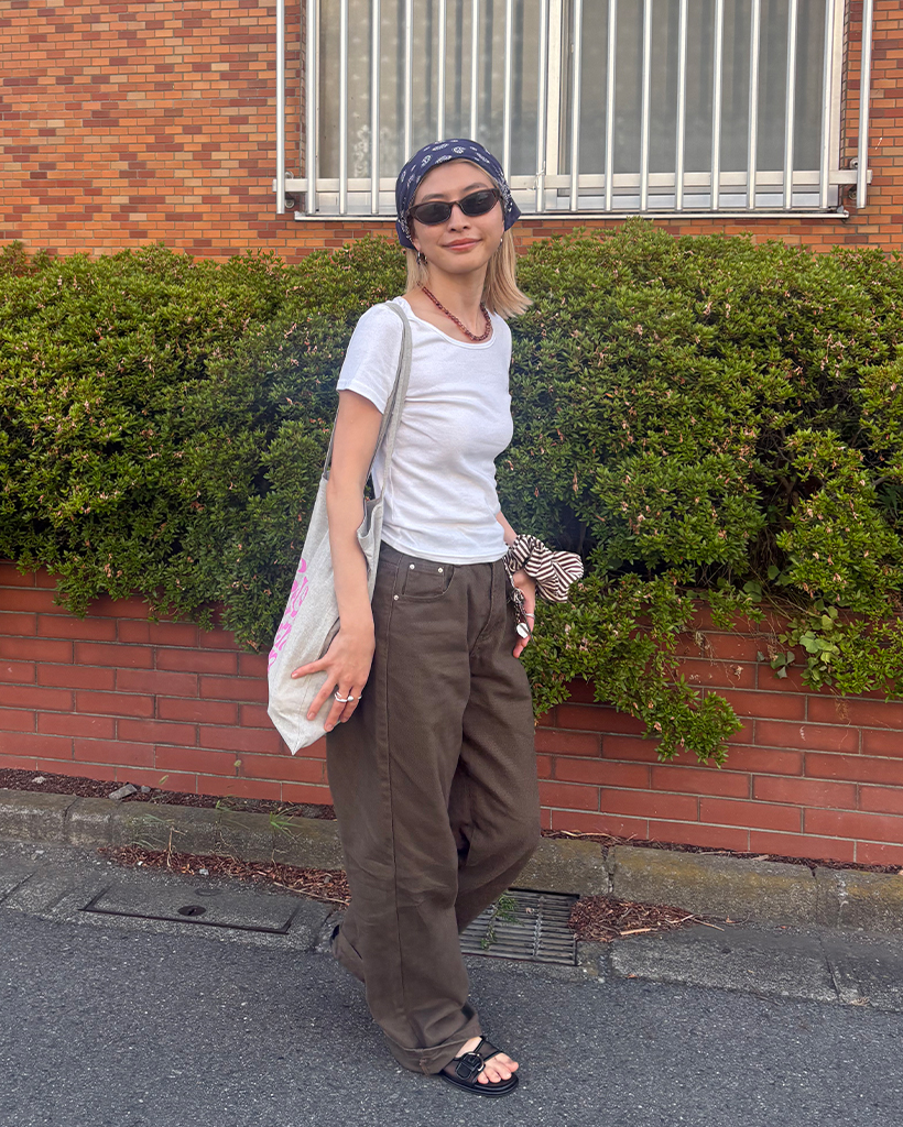 コットンワイドパンツ | ファッション通販サイト NUGU