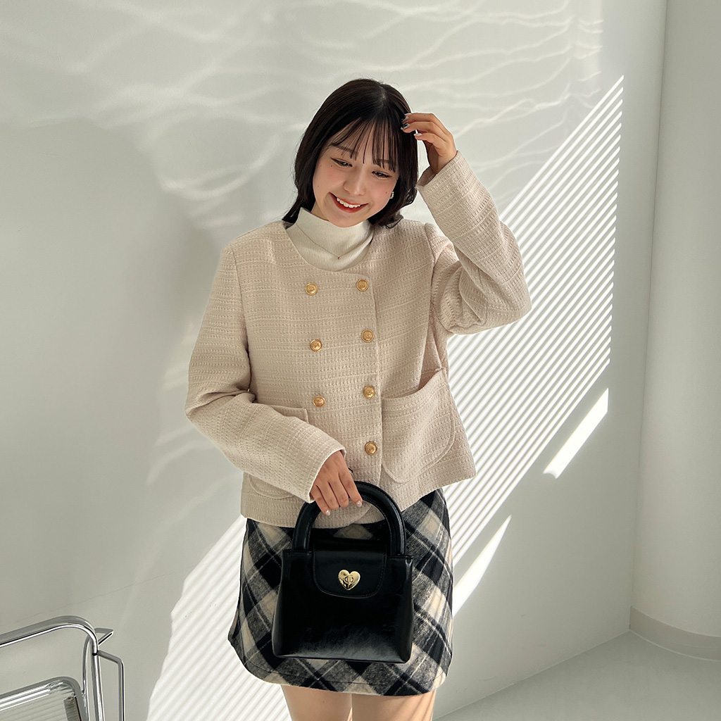 ハートボタンバッグ | ファッション通販サイト NUGU