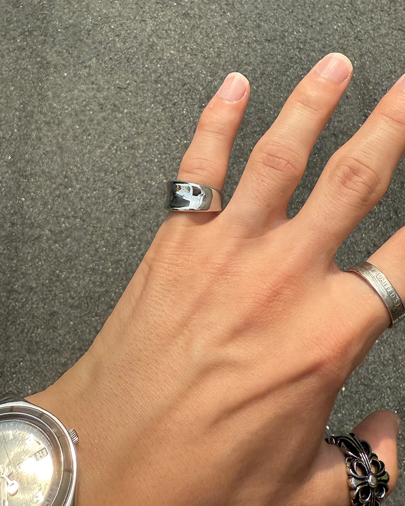 ワイドカーブシルバーリング | ファッション通販サイト NUGU