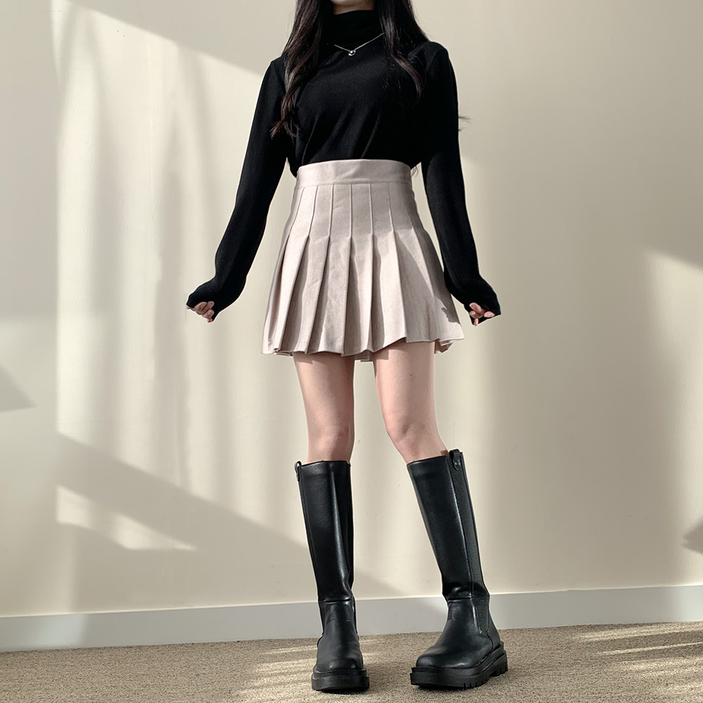 uni's room■2color ティアードスカートパンツ PT-SS25-17 パンツ型裏地/4color] プリーツテニススカート | ファッション