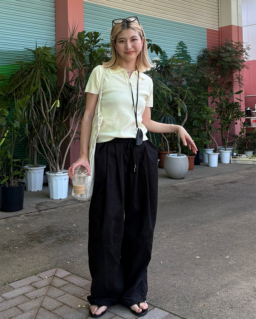 ユニセックス）コットンパラシュートパンツ | ファッション通販サイト NUGU