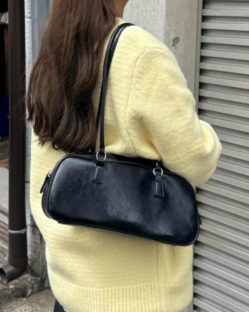 【美品】RL ロゴ付きストローショルダーバッグ 楕円ロングショルダーバッグ | ファッション通販サイト NUGU