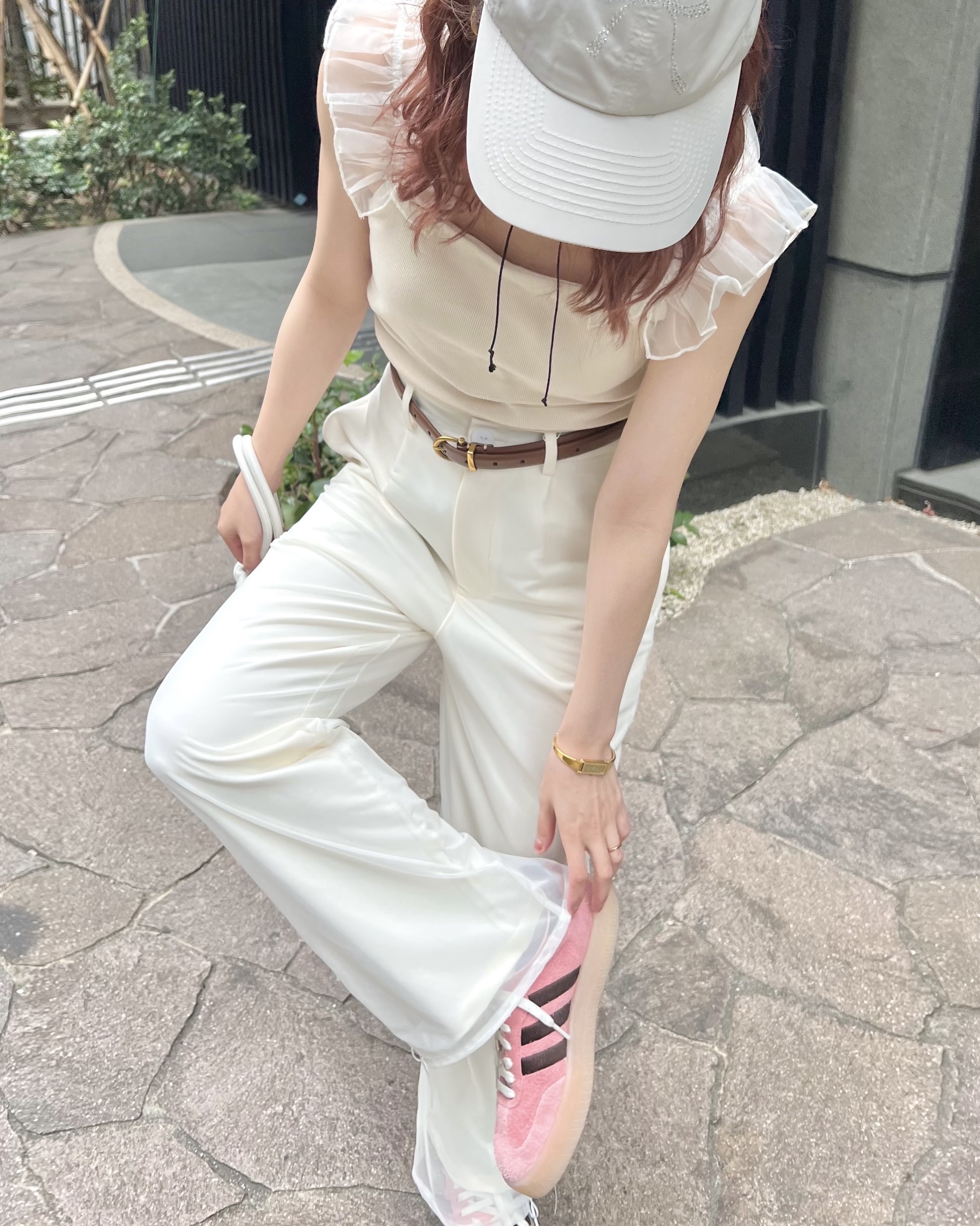 うしろリボンパンツ 販売終了】リボンチュールパンツ | ファッション通販サイト NUGU