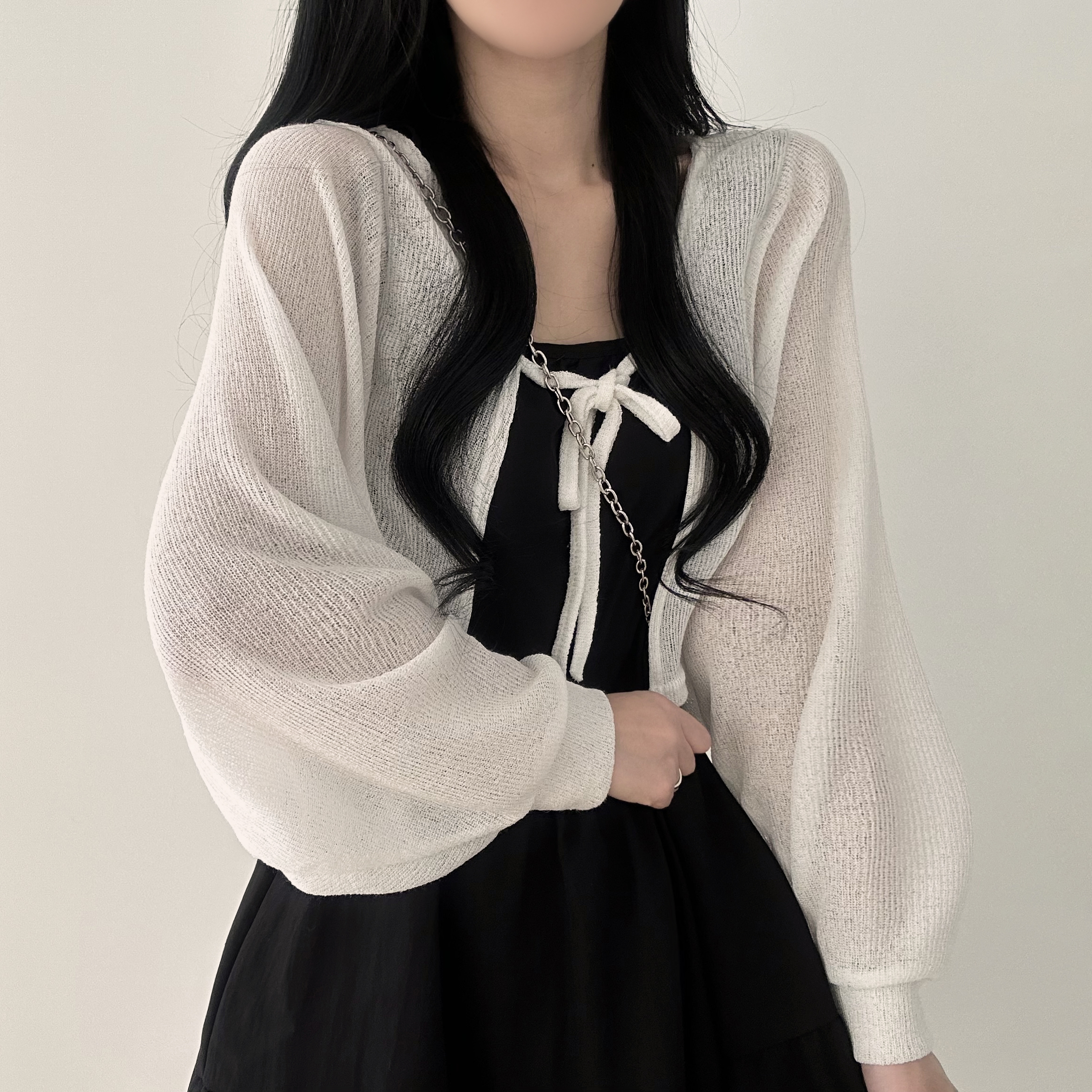 ジェンヌ　ループボレロ ストラップボレロカーディガン | ファッション通販サイト NUGU
