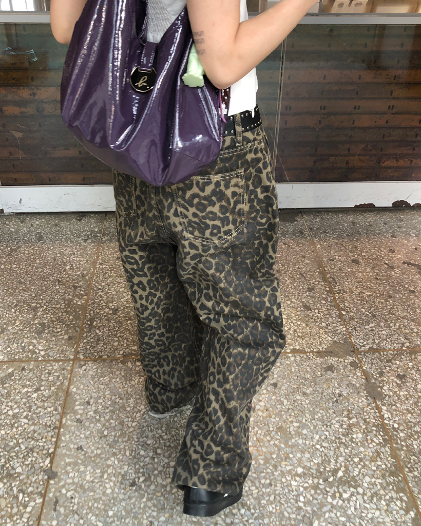 レオパードストレートパンツ【一部店舗限定】｜WEGO（ウィゴー