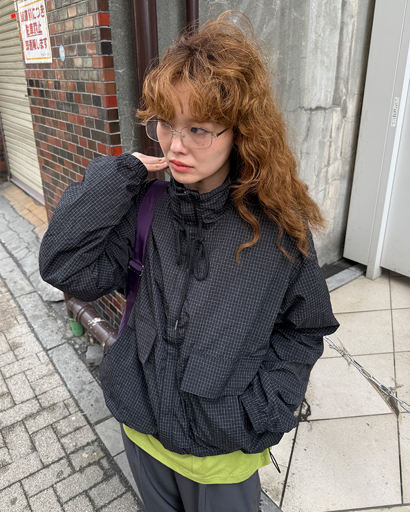 ポケットウィンドブレーカーパーカー