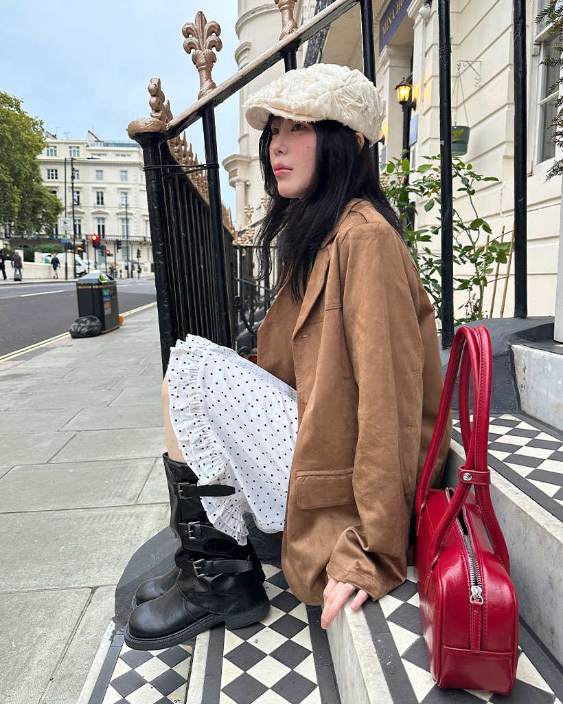 スエードボタンジャケット | ファッション通販サイト NUGU