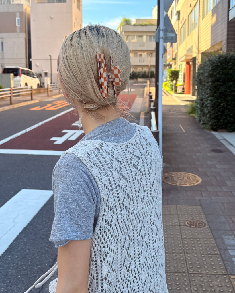 ⓝⓔⓦ【ネル風タータンチェック】ベビーヘアクリップ　キッズヘアクリップ　ヘアゴム 楽天市場】プリントゴム タータンチェック 柄 (2コ) | ベージュ