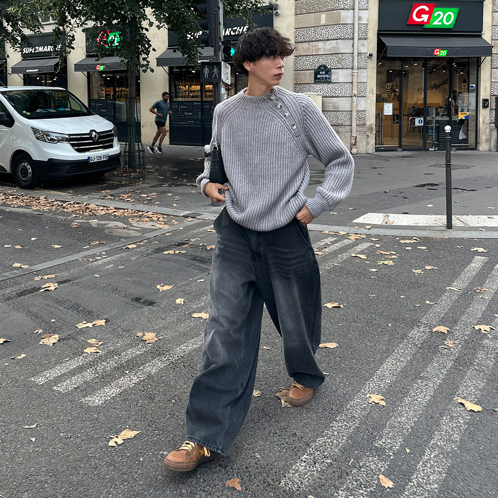 Jane確認用 ビッグワイドバルーンデニムパンツ | ファッション通販サイト NUGU