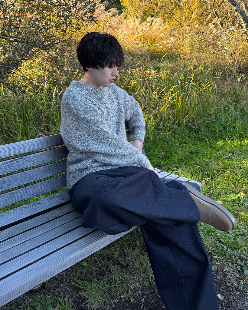 ノンフェードワイドフッドデニムパンツ | ファッション通販サイト NUGU