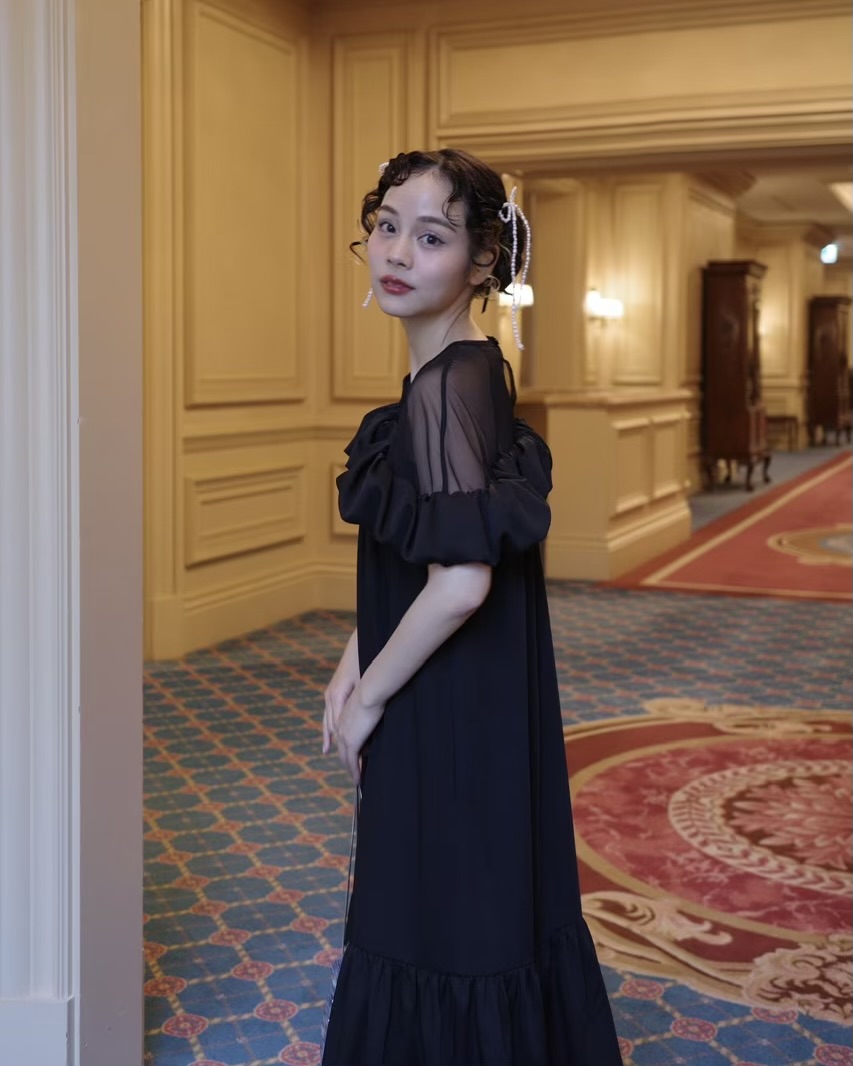 販売終了】【結婚式/オケージョン】シアードッキングワンピース