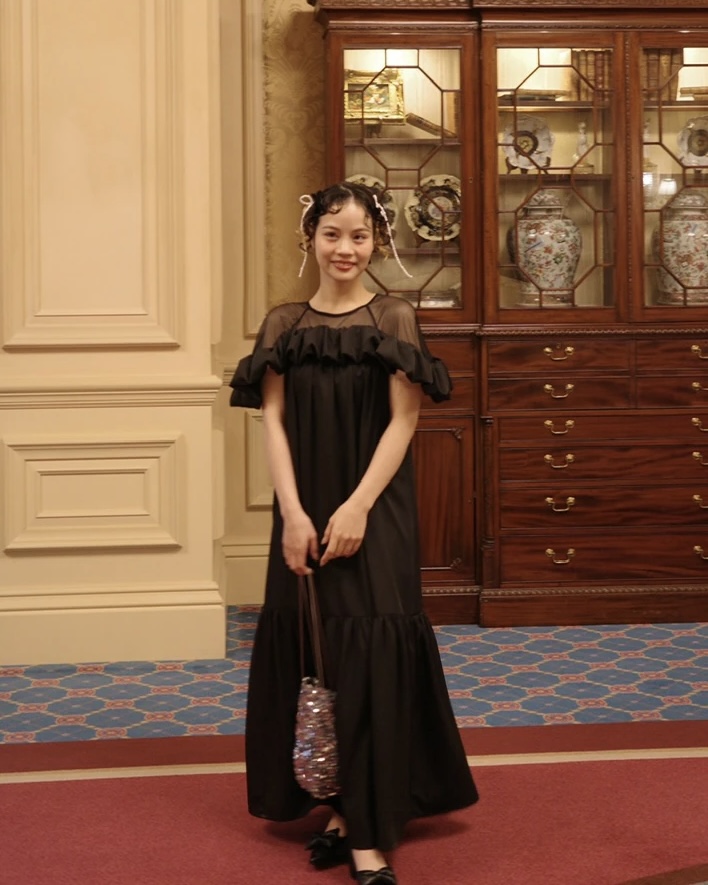 販売終了】【結婚式/オケージョン】シアードッキングワンピース