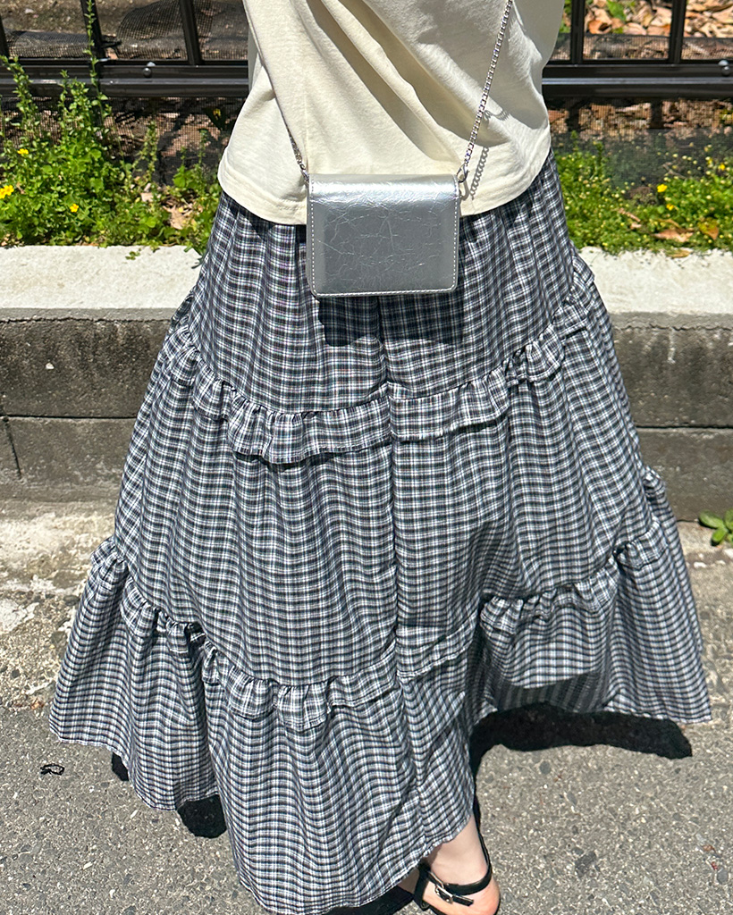KINGLILY【キングリリー・タックロングスカート・M・エメラルドカッコ】 限定カラー】タックロングスカート | スカート | KINGLILY