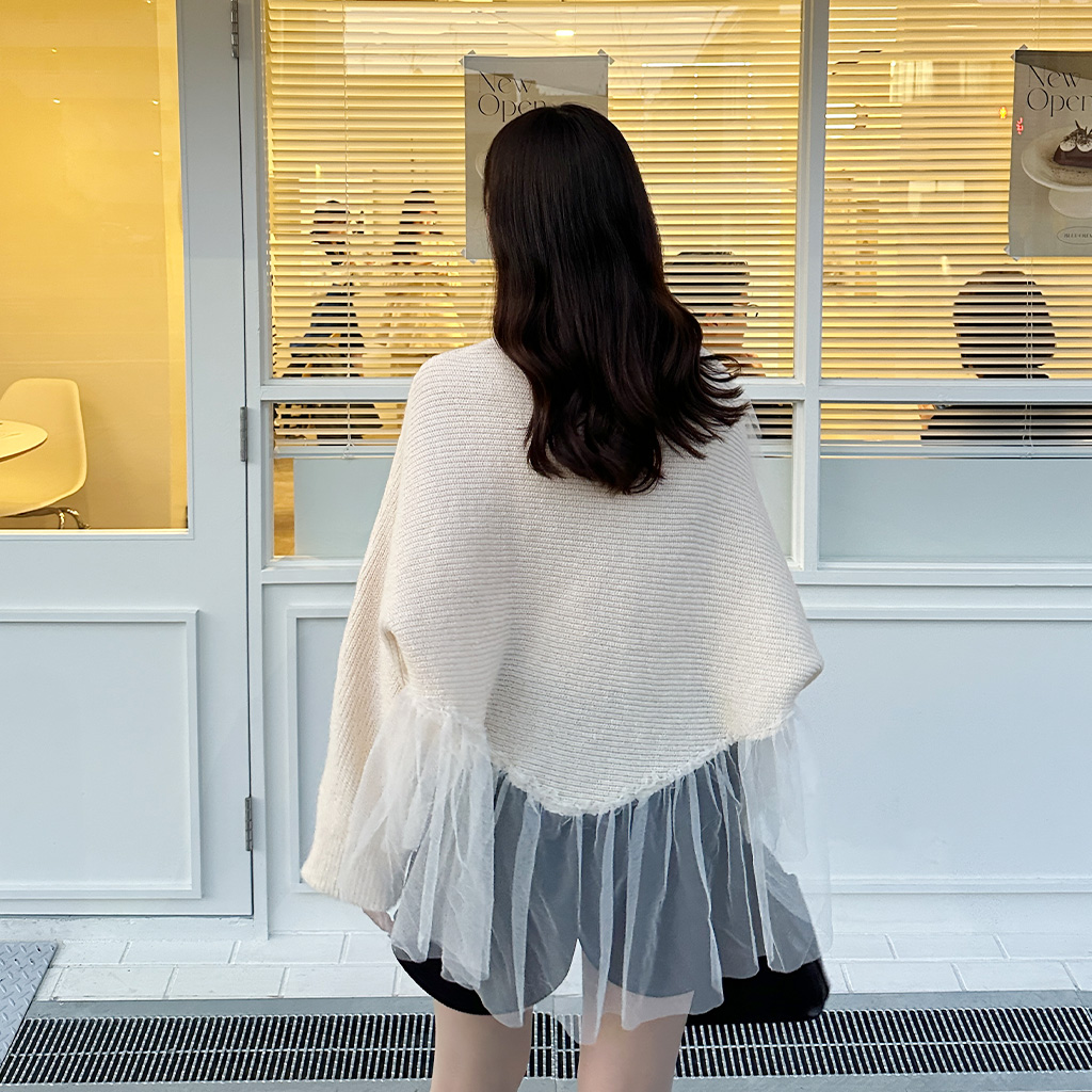 アンバランスフリルニット | ファッション通販サイト NUGU