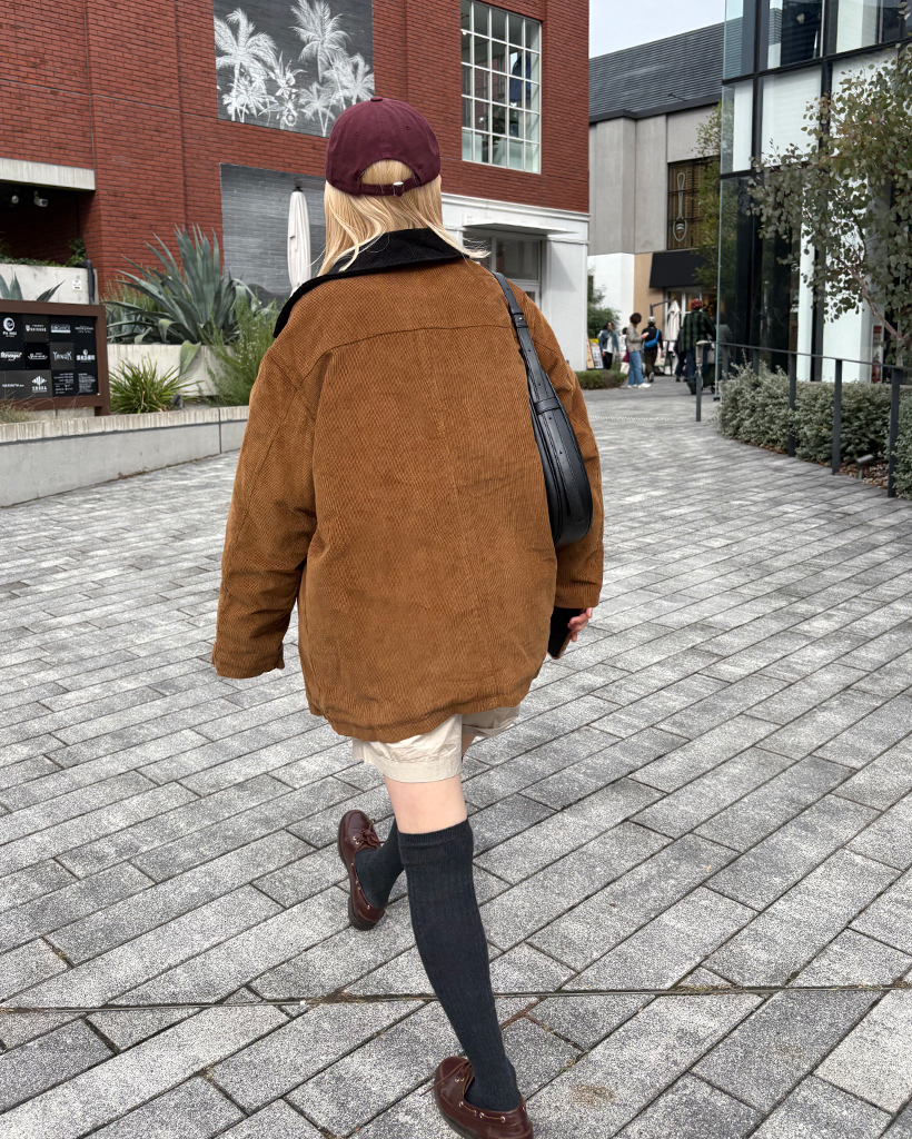 コーデュロイチェックライニングバブアージャケット | ファッション