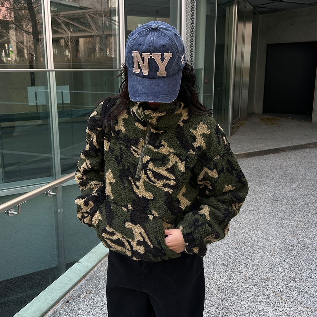 迷彩柄ボアアノラック | ファッション通販サイト NUGU