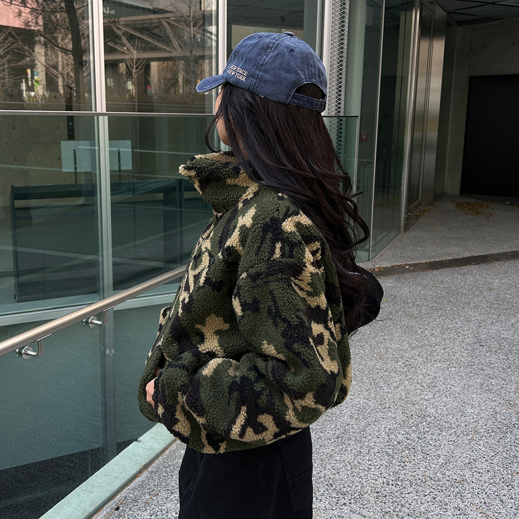 迷彩柄ボアアノラック | ファッション通販サイト NUGU