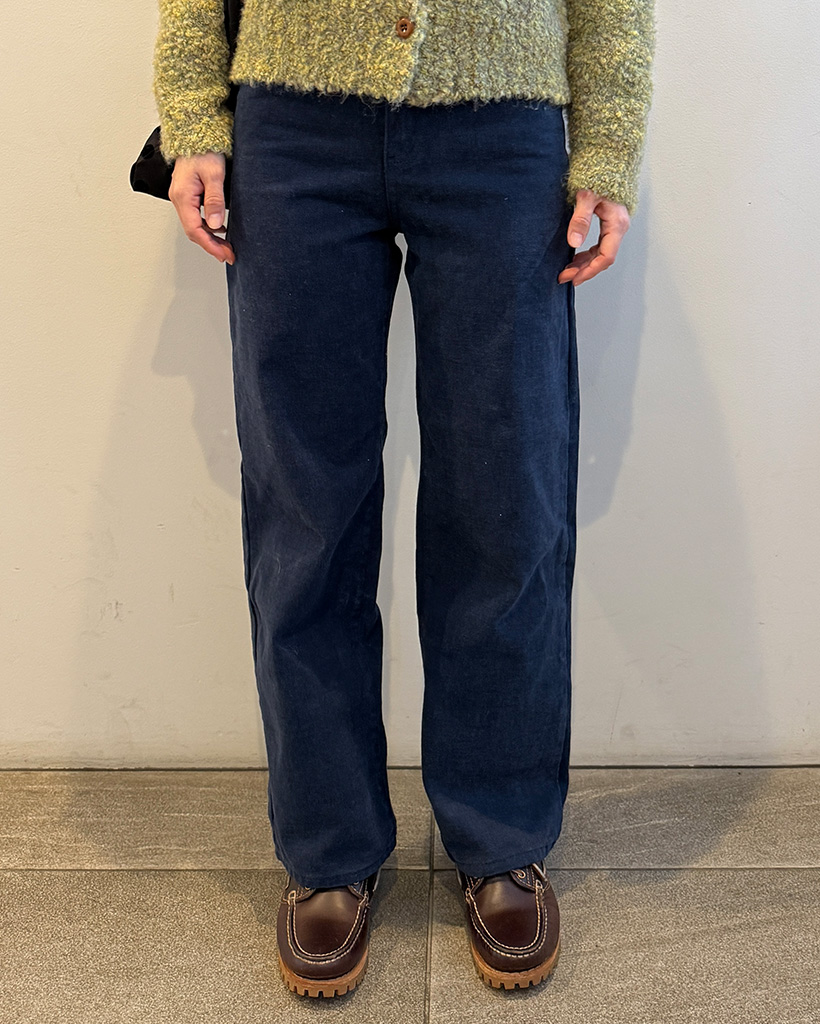 コットンセミワイドパンツ