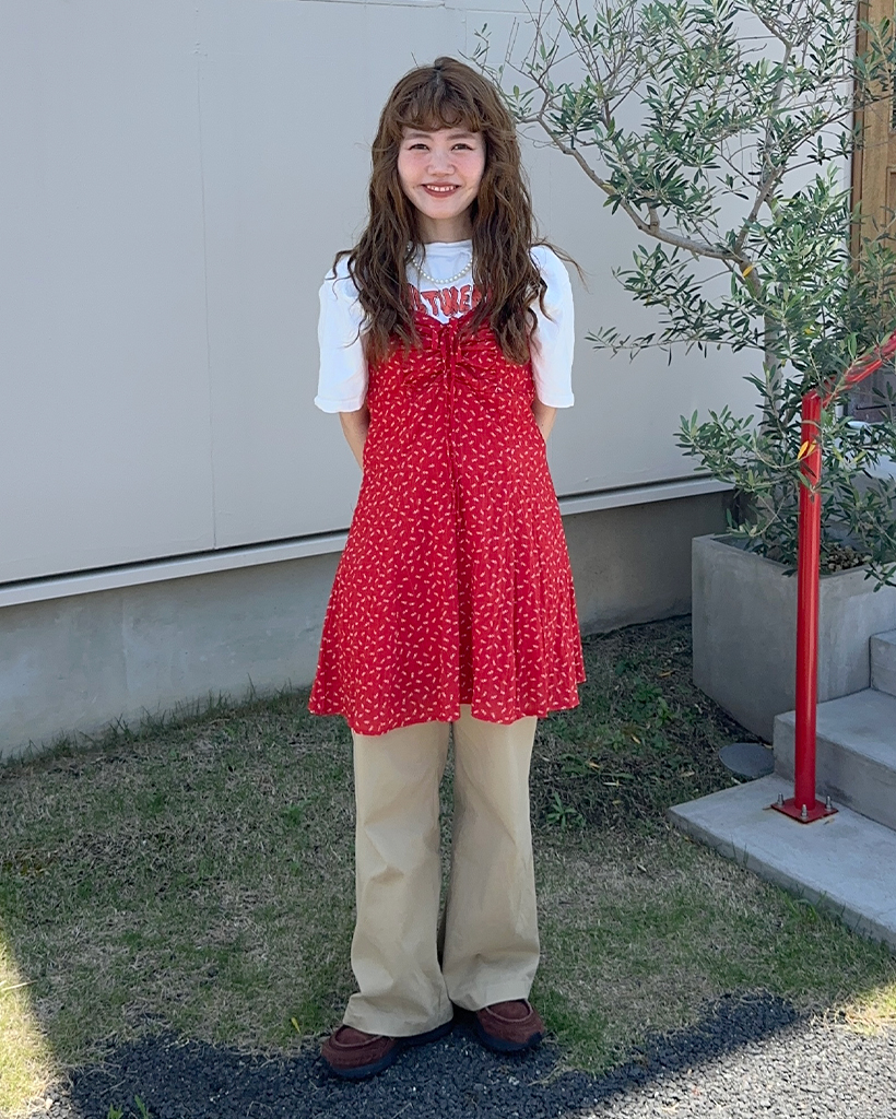 新品未使用　ジャカディ　10a りんごワンピース　ホワイト 新品未使用 ジャカディ 10a りんごワンピース ホワイト 2025年