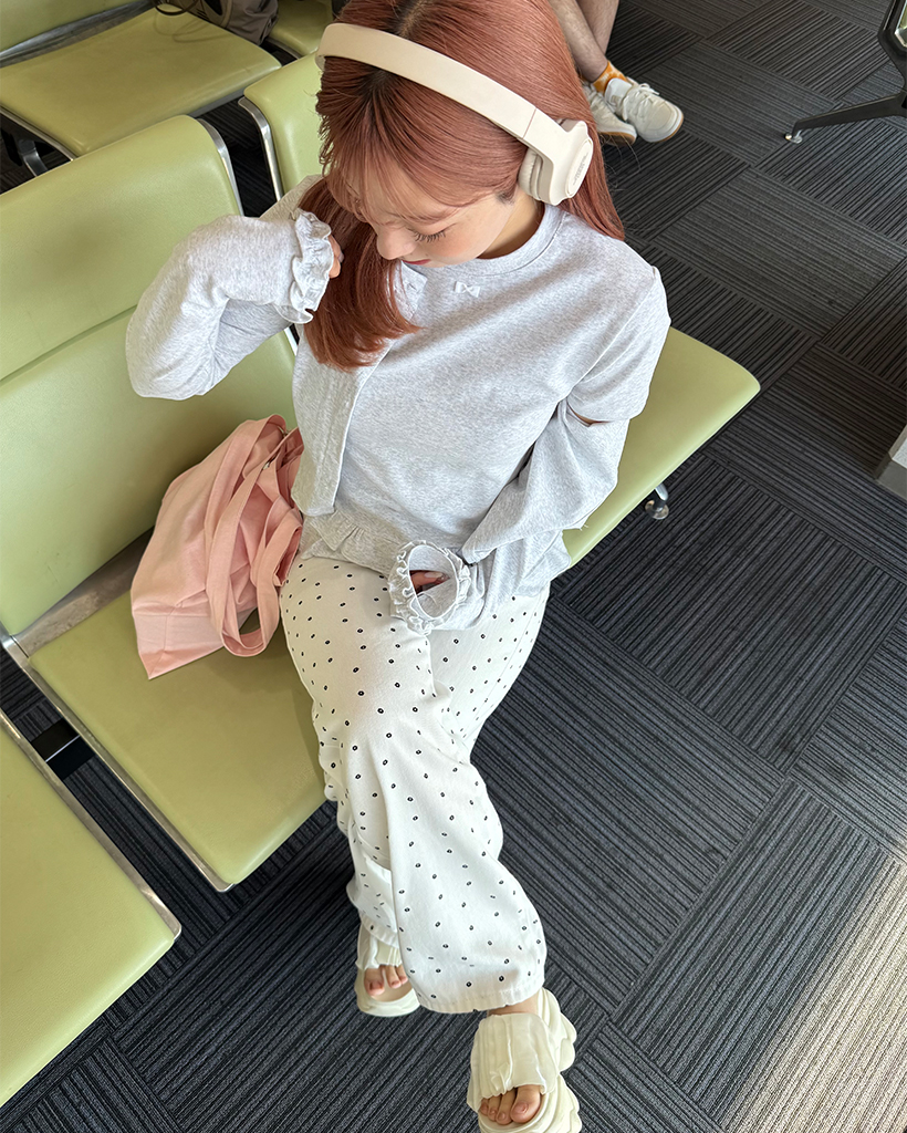 小花柄コットンワイドパンツ | ファッション通販サイト NUGU