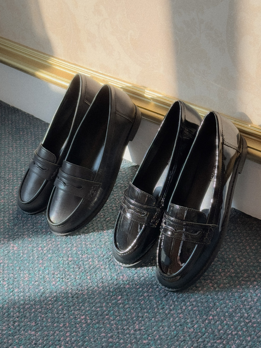 2cm/2type]エナメ/マットローファー | ファッション通販サイト NUGU