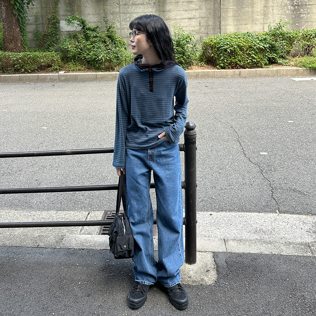 デイリーワイドデニムパンツ | ファッション通販サイト NUGU