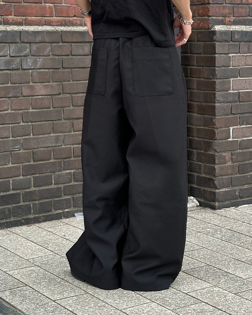 ユニセックス）ボリュームワイドスラックス | ファッション通販サイト NUGU