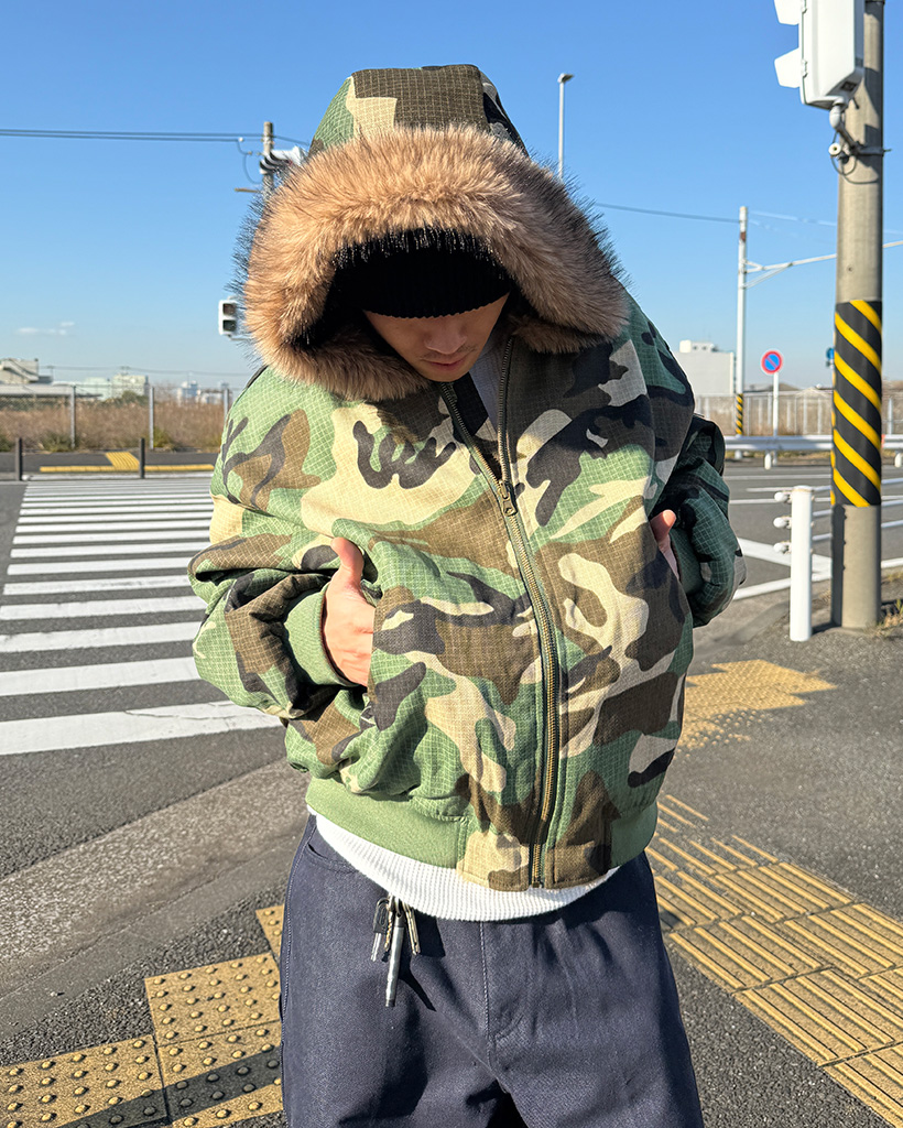 迷彩ファージャケット 迷彩リバーシブル ファージャケット | ファッション通販サイト NUGU