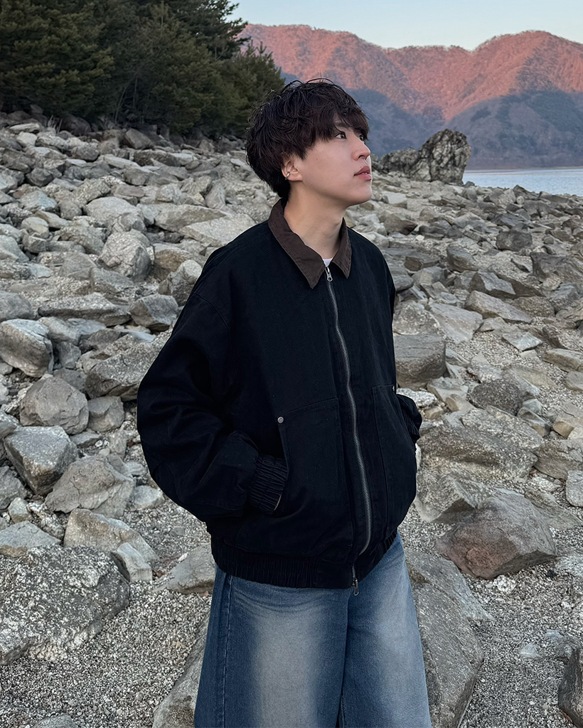 ウォッシュカラージャケット