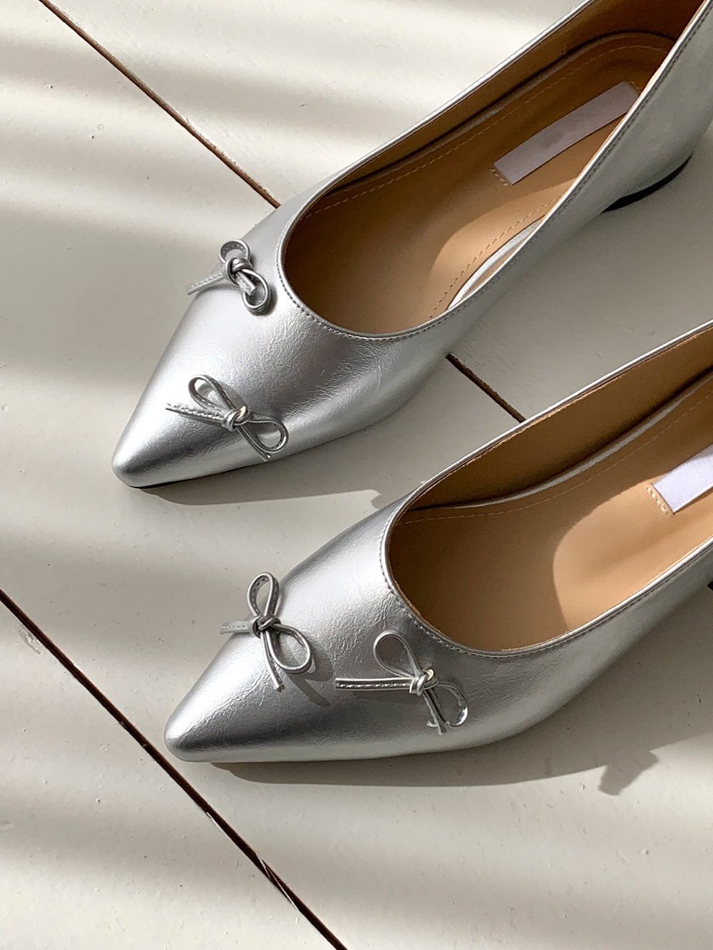 リボン② ダブルリボンフラットシューズ | ファッション通販サイト NUGU