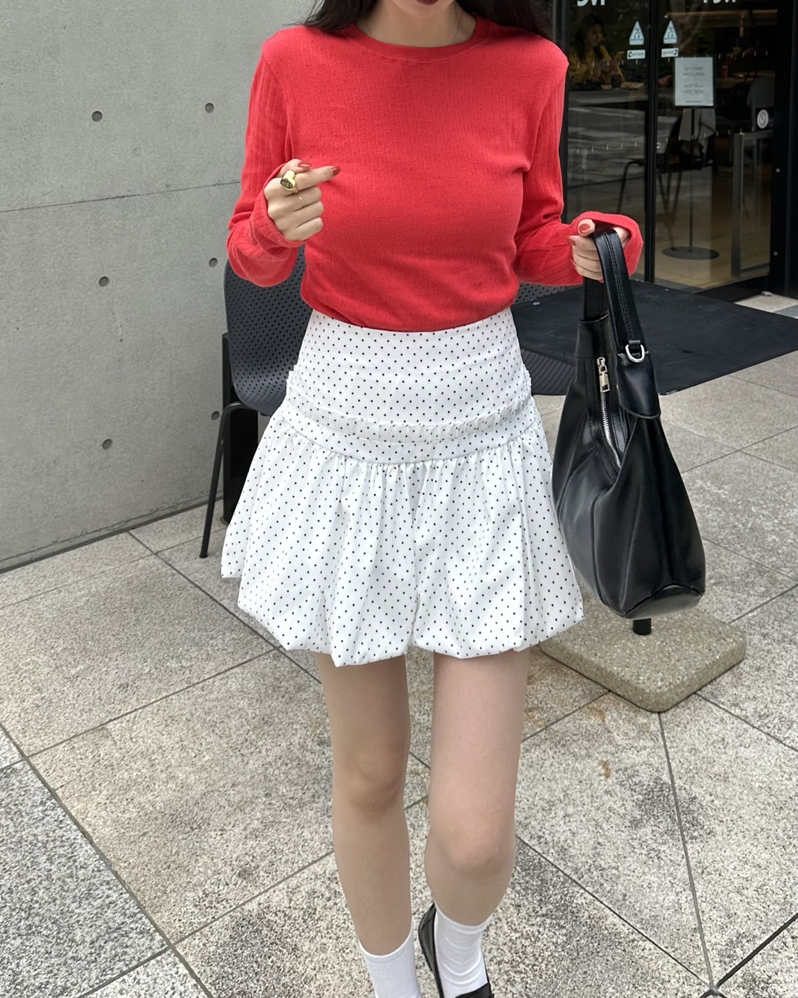 【MARK&LONA】ミニスカート MARK&LONA - 【25AW】【レディース】 ALLURE KNIT SKIRT