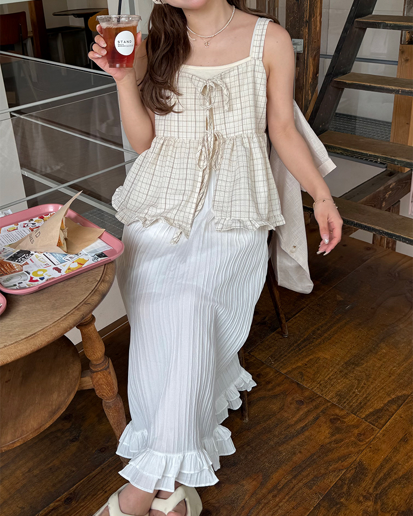 ENFOLD エンフォルド　アシンメトリー　スカート ロング　白 BEAK FORM SKIRT｜36｜O/WHT｜SKIRT｜|ENFÖLD OFFICIAL ONLINE