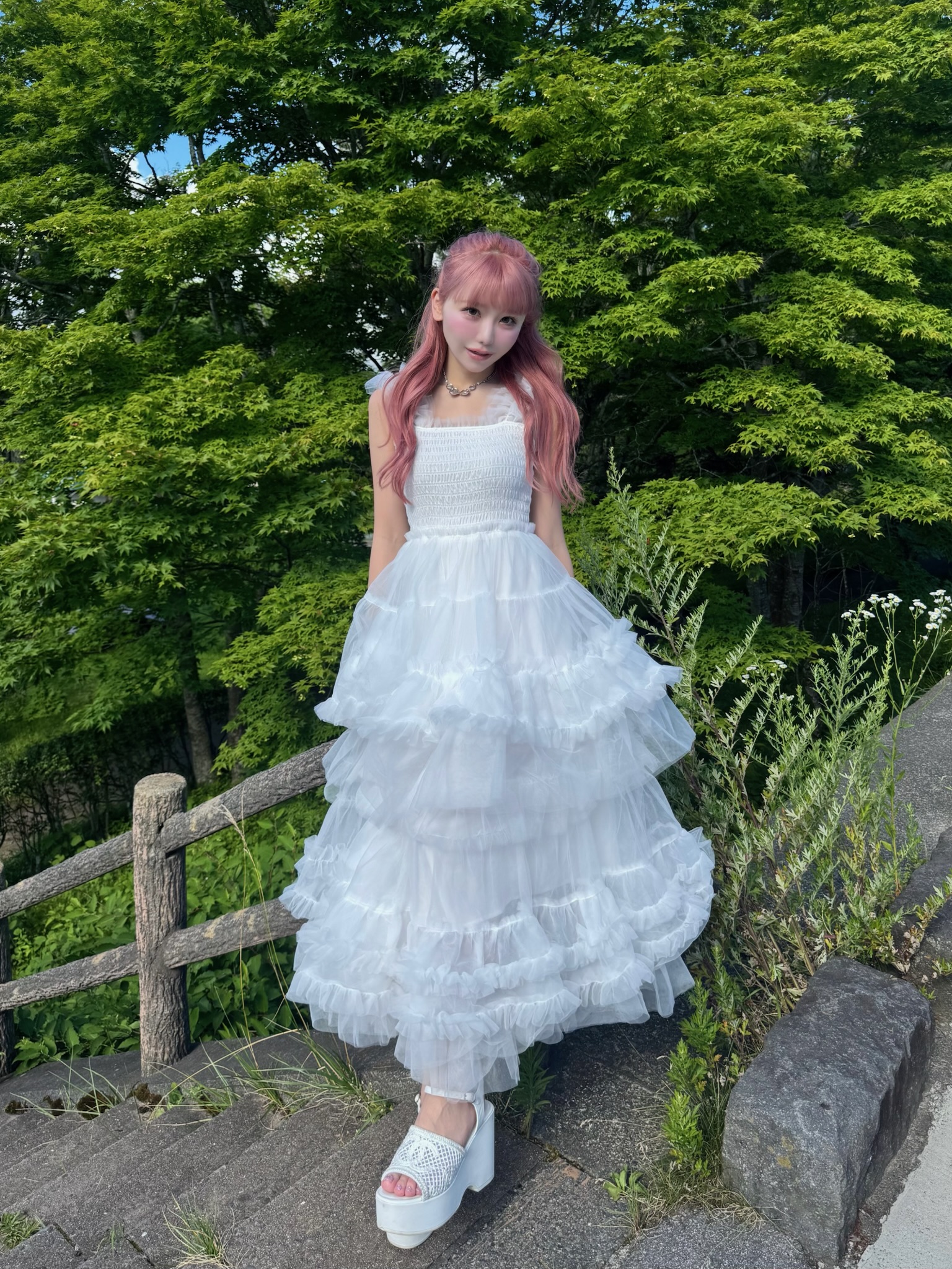 Ballerina” blooming tulle dress | ファッション通販サイト NUGU