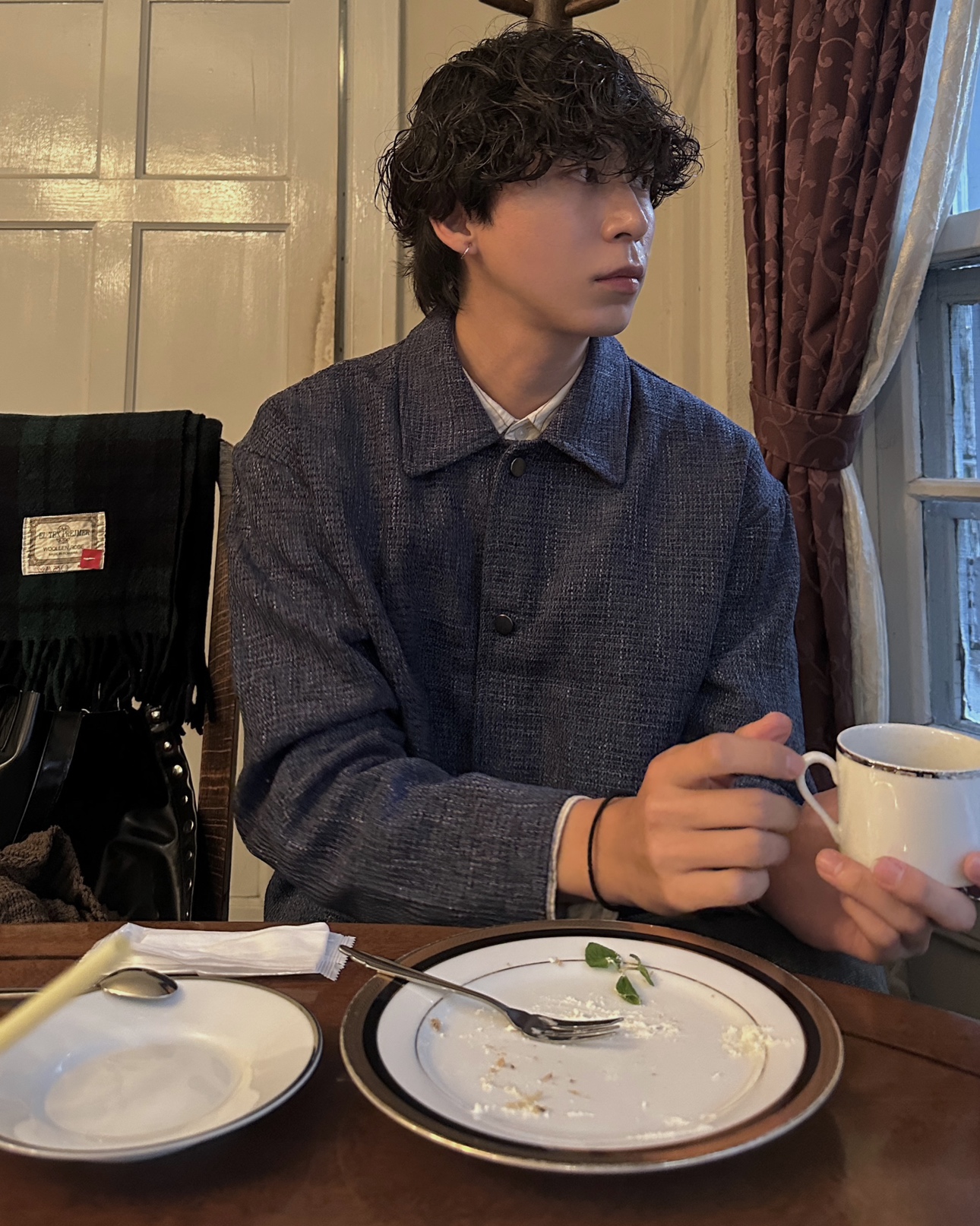 ツイードカラージャケット