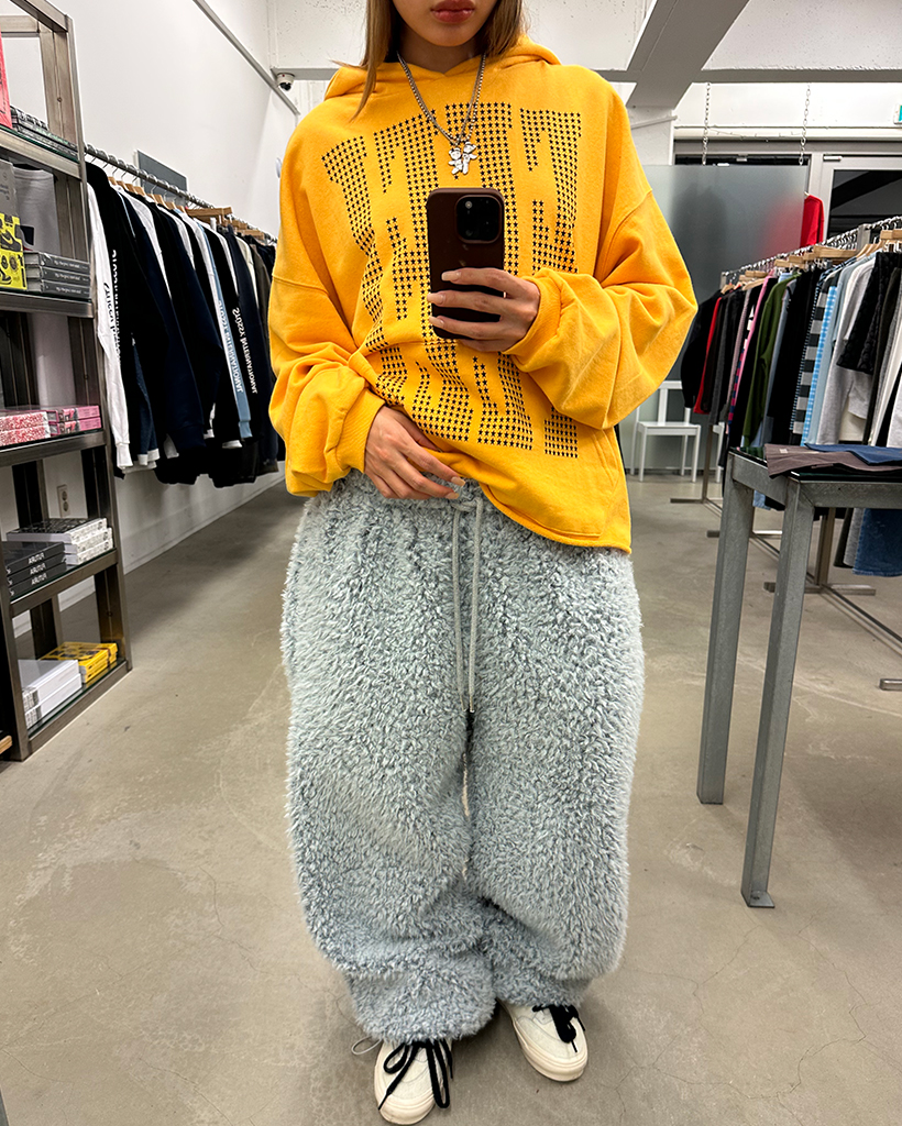 ボアワイドジョガーパンツ