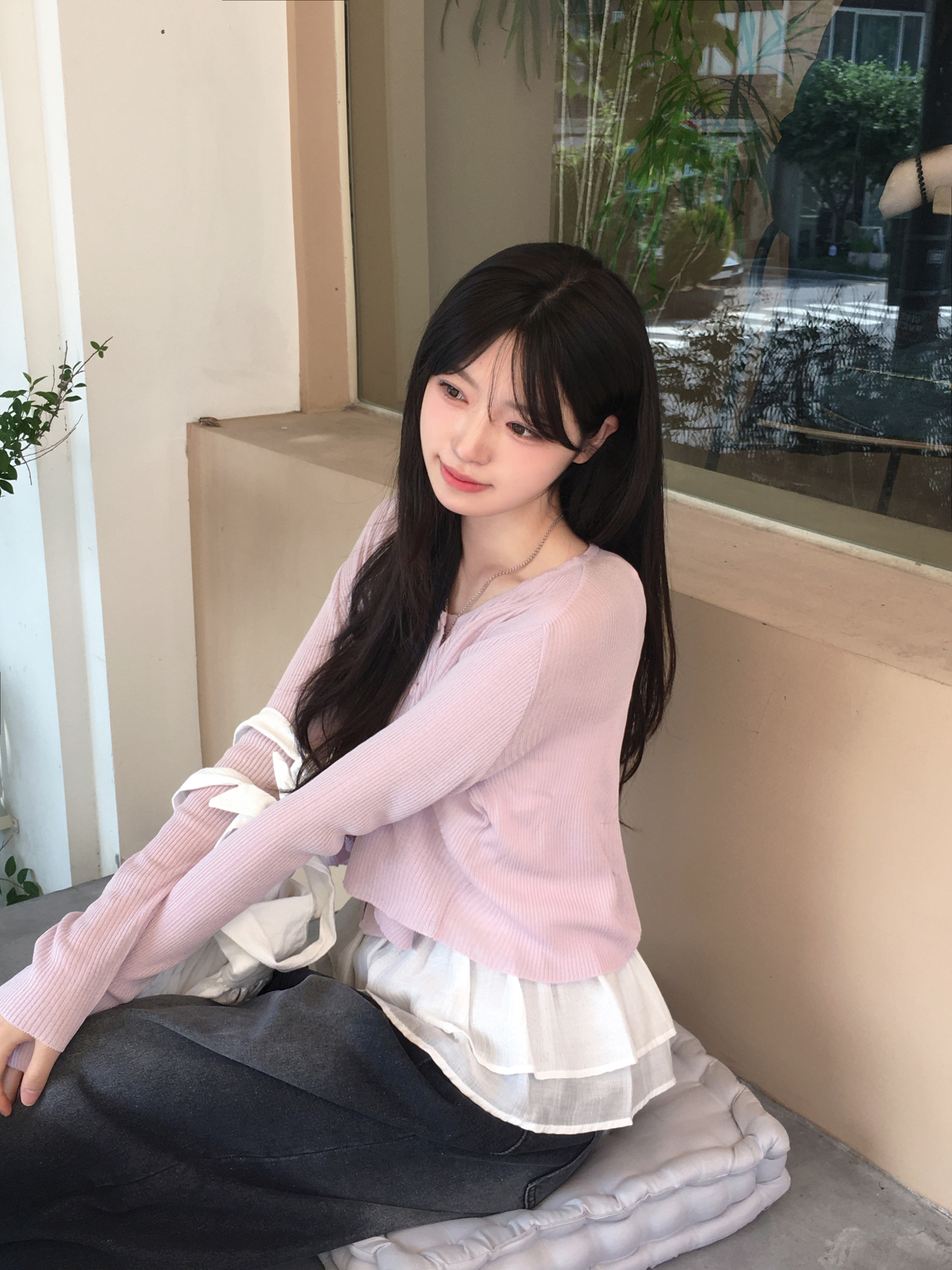 【nugu】haku シャーリングレイヤードキャミソールワンピース シャーリングレイヤードキャミソールワンピース | ファッション