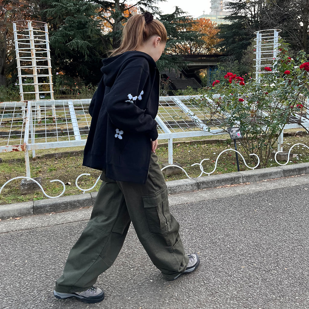 テックフェアー TECH WEAR カーゴジョガーパンツワイドパンツ org.jpg