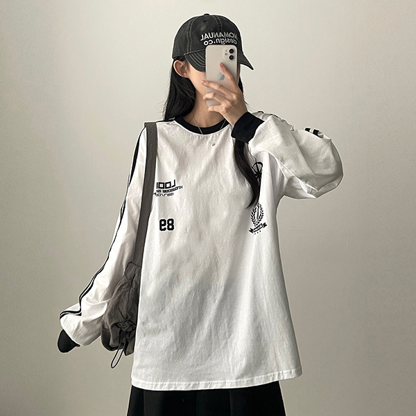 トラックオーバーサイズ長袖Tシャツ | ファッション通販サイト NUGU