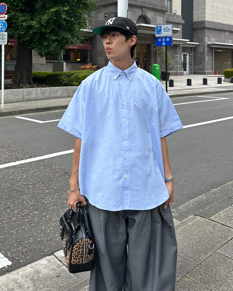 ユニセックス）ベーシック半袖シャツ | ファッション通販サイト NUGU