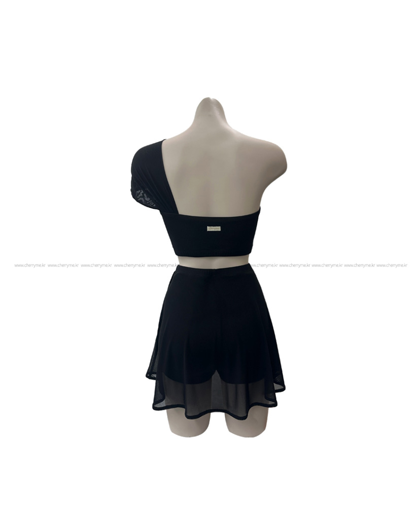 2ピース]リボンワンショルダーハイウエストビキニ | ファッション通販