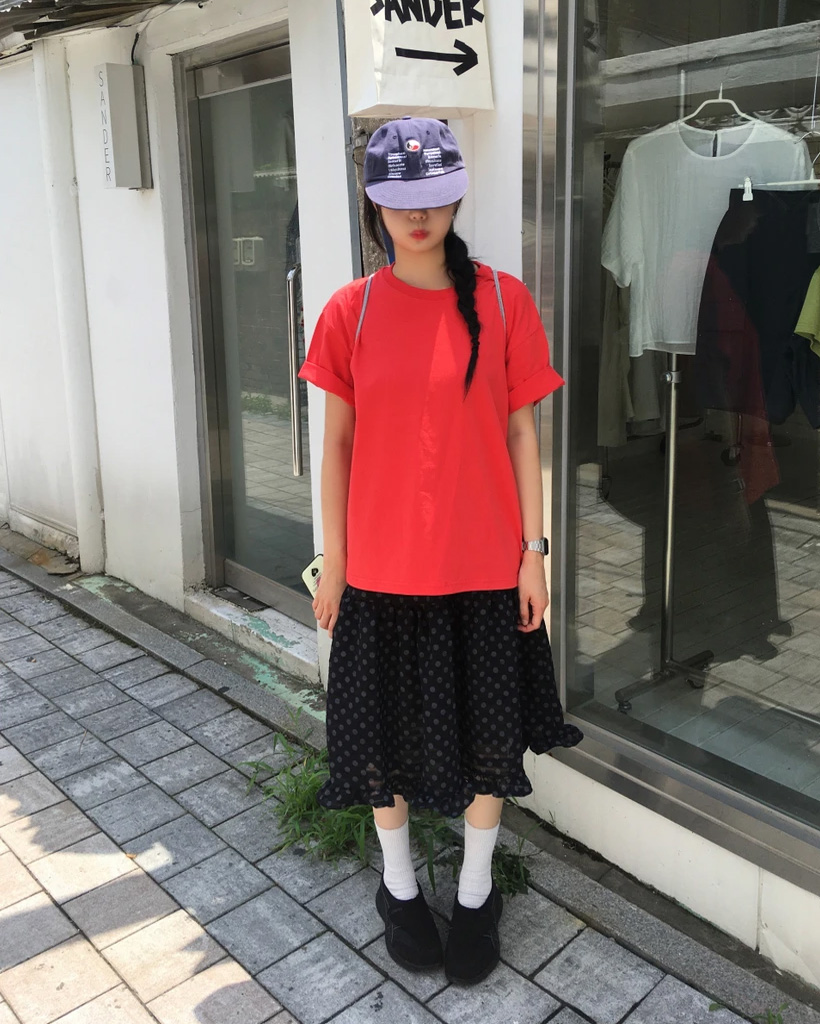 フリルドットスカート | ファッション通販サイト NUGU