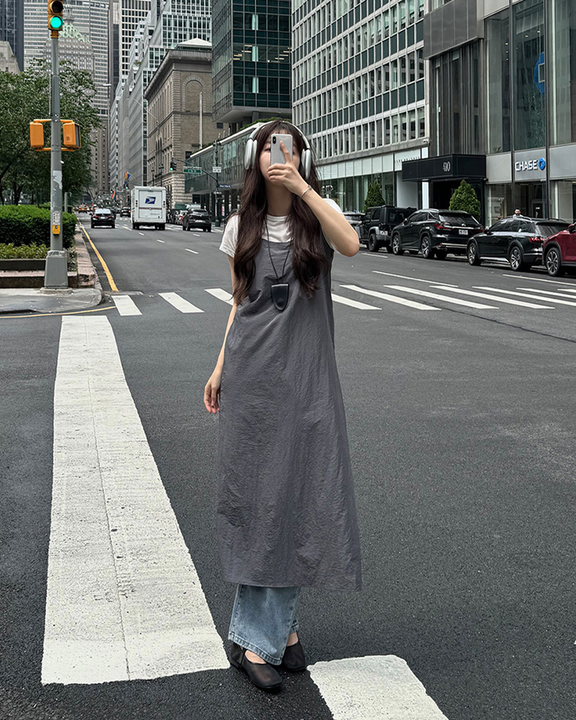 サマーリボンビスチェワンピース