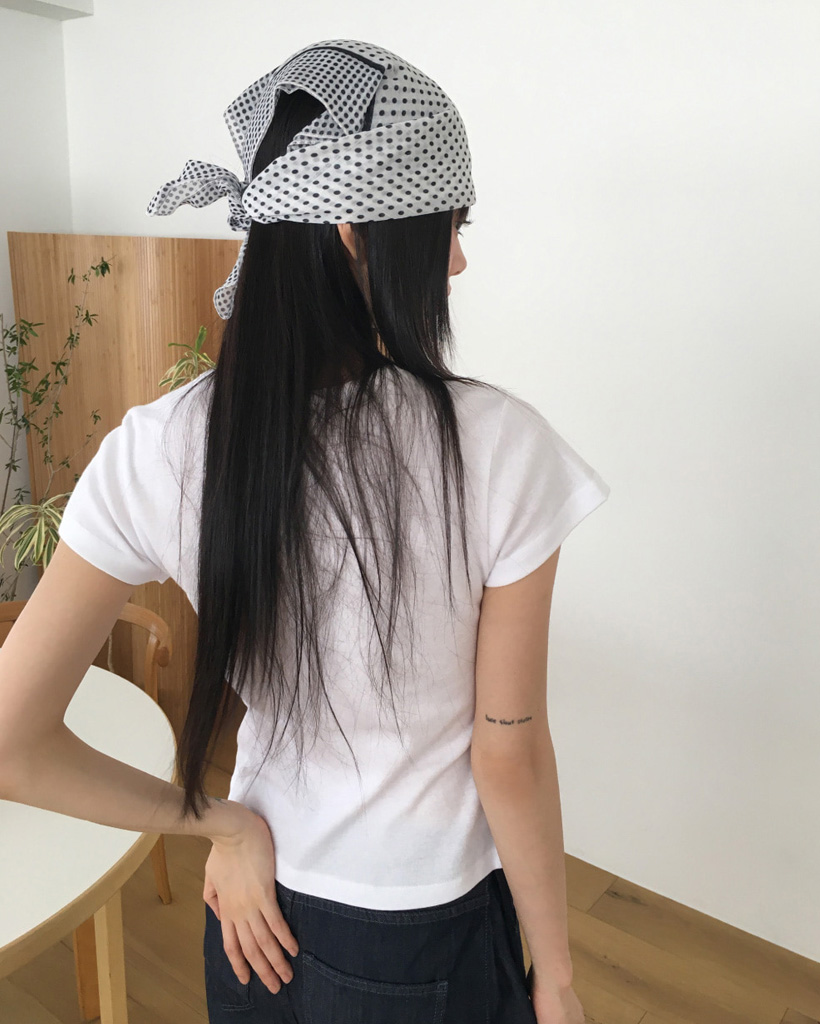 9090 ドットプリント 半袖Tシャツ 9090 ドットプリント 半袖Tシャツ 90 Logo Dot Tee – YZ