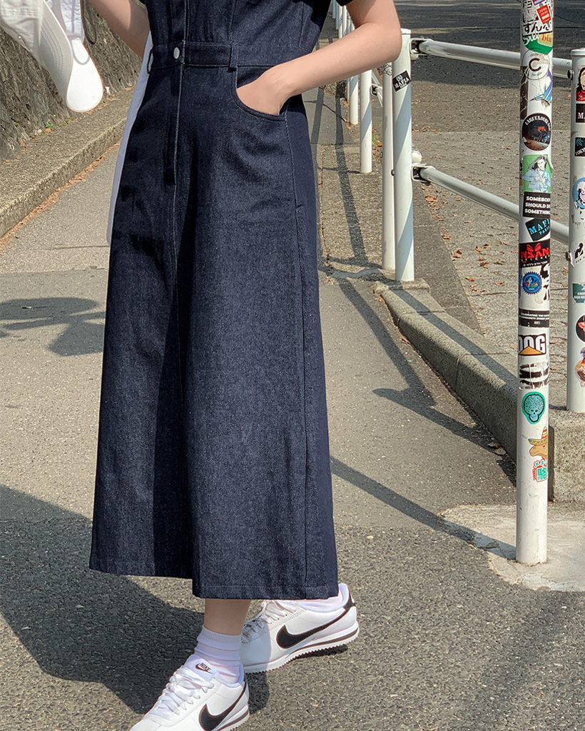 original/選べる着丈/S-XL]ベニーノンフェイドローデニム