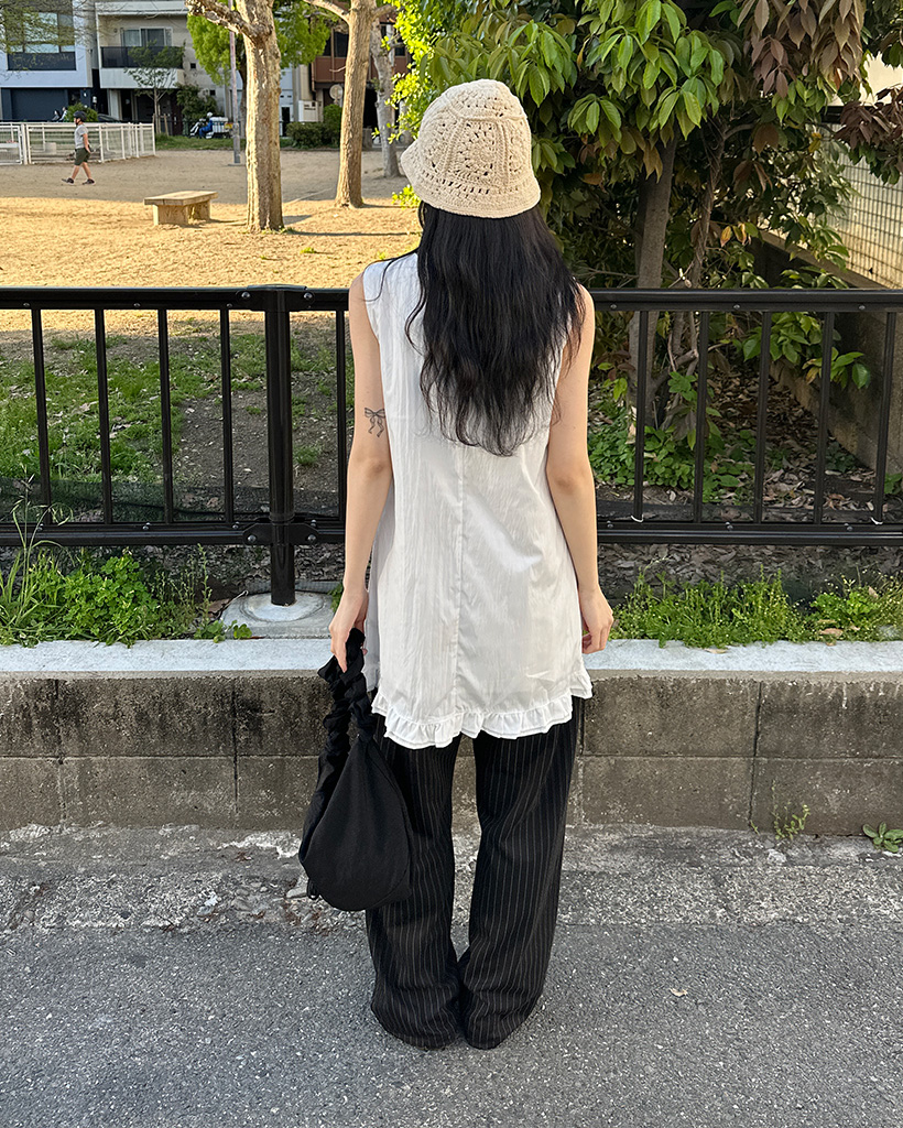 self-portrait ネイビー フリルミニワンピース UK6 m13443754714_1.jpg?1733219981